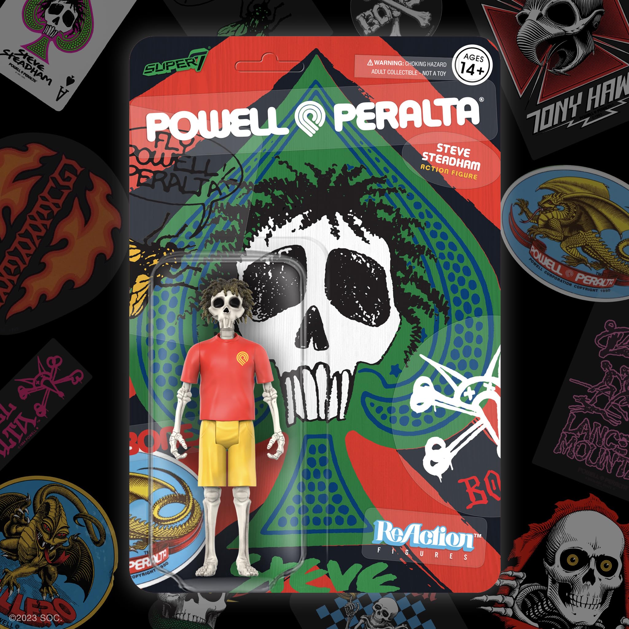 Amazon.com: Super7 Powell-Peralta Steve Steadham (Del Mar